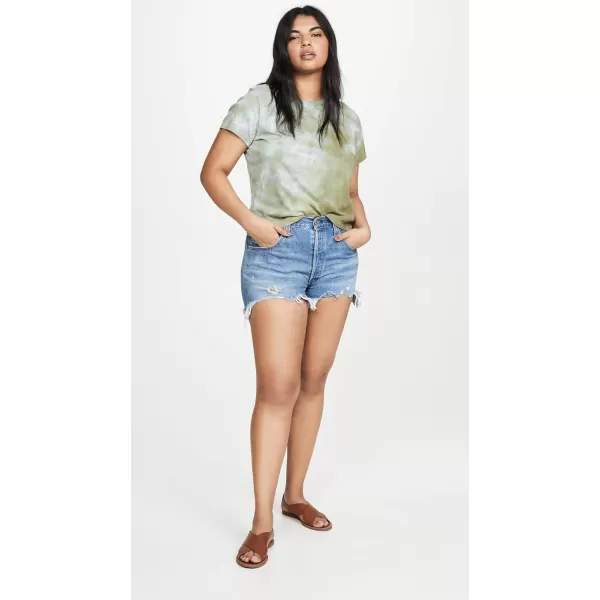 Levis Womens Premium 501 Original Shorts Also Available in PlusAthens Mid Short  Medum Indigo