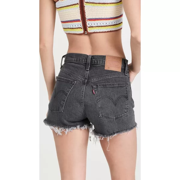 Levis Womens Premium 501 Original Shorts Also Available in PlusCabo Rise  Black