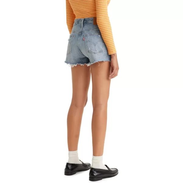 Levis Womens Premium 501 Original Shorts Also Available in PlusCamp Point  Light Indigo