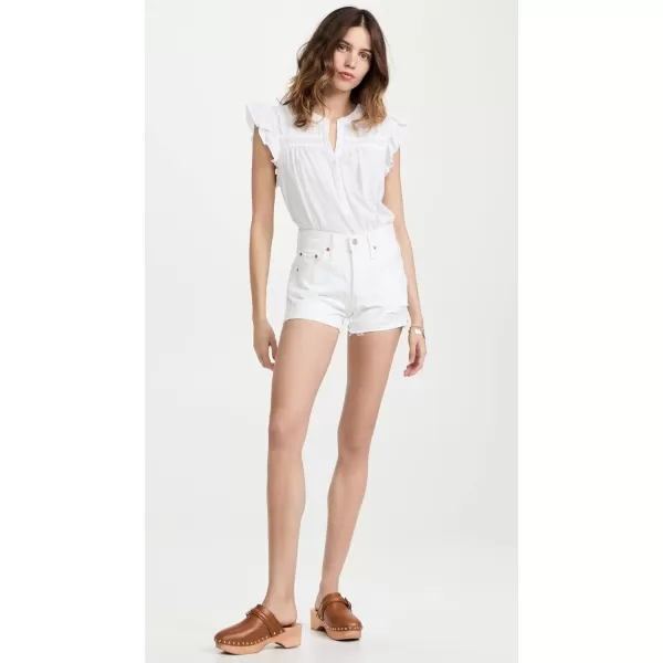 Levis Womens Premium 501 Original Shorts Also Available in PlusEverythings Fine  White