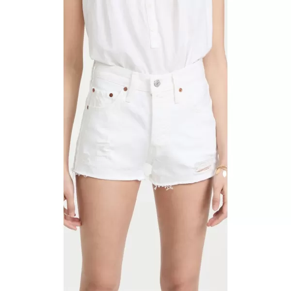 Levis Womens Premium 501 Original Shorts Also Available in PlusEverythings Fine  White