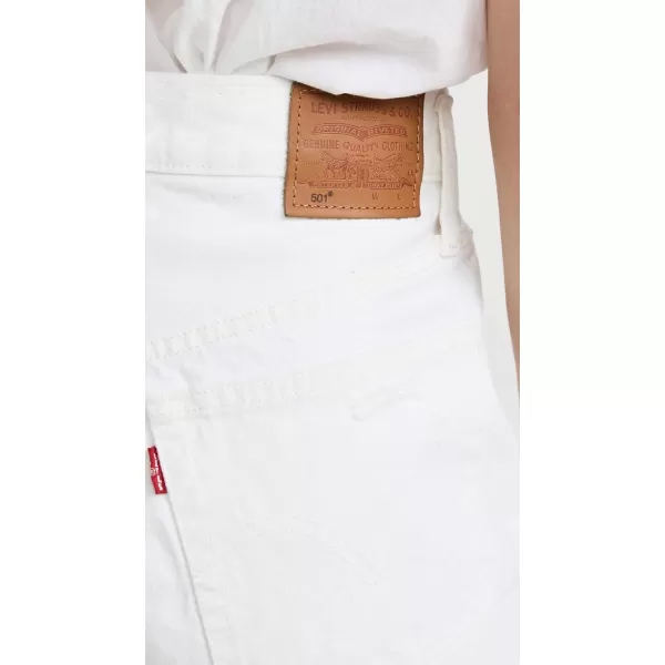 Levis Womens Premium 501 Original Shorts Also Available in PlusEverythings Fine  White