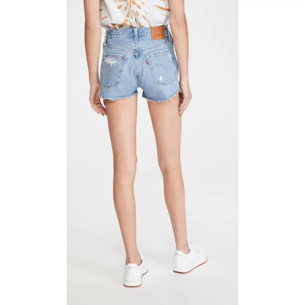 Levis Womens Premium 501 Original Shorts Also Available in PlusLuxor Anubis  Light Indigo