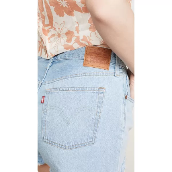 Levis Womens Premium 501 Original Shorts Also Available in PlusLuxor Heat  Light Indigo