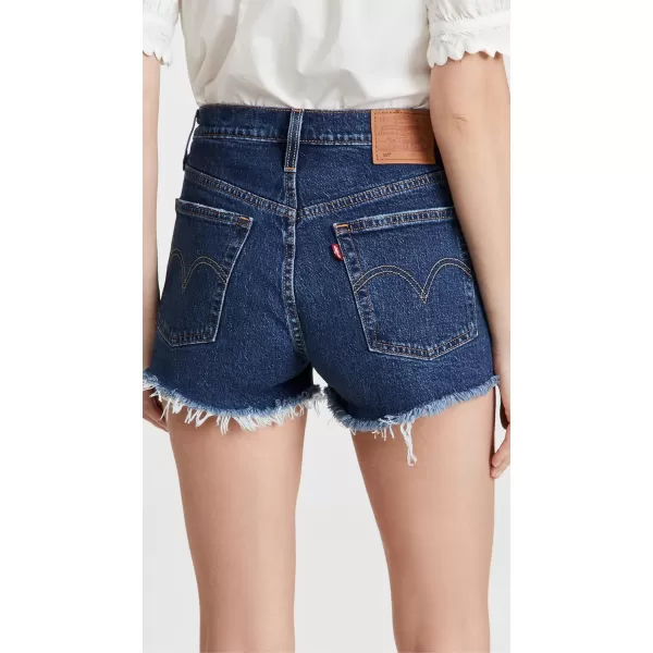 Levis Womens Premium 501 Original Shorts Also Available in PlusSalsa Destiny  Dark Indigo