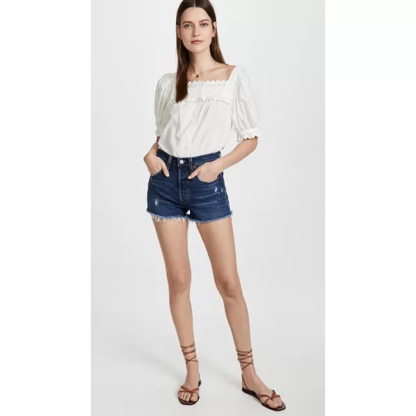 Levis Womens Premium 501 Original Shorts Also Available in PlusSalsa Destiny  Dark Indigo