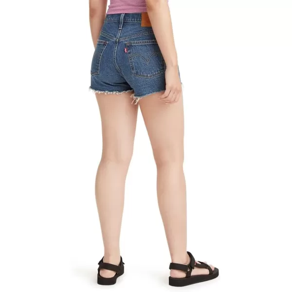 Levis Womens Premium 501 Original Shorts Also Available in PlusSalsa Halfway  Medium Indigo