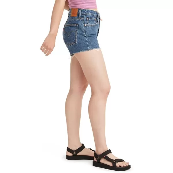 Levis Womens Premium 501 Original Shorts Also Available in PlusSalsa Halfway  Medium Indigo