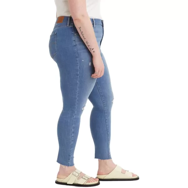 Levis Womens Premium 721 High Rise Skinny Jeans Also Available in PlusPlus Size Rio Lowdown  Light Indigo