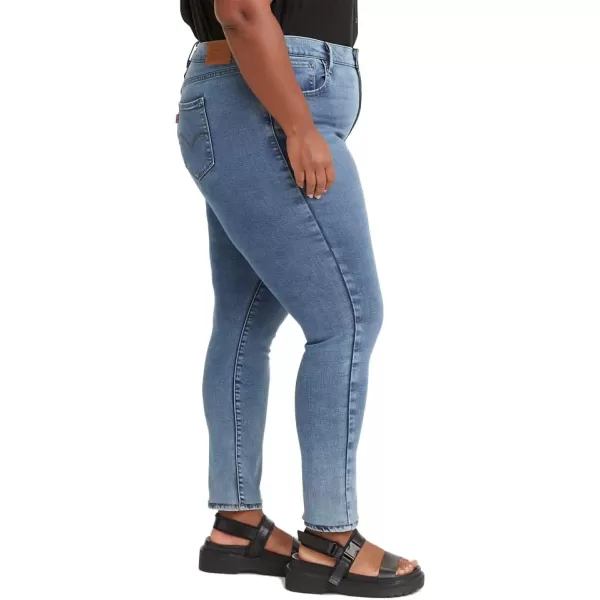 Levis Womens Premium 721 High Rise Skinny Jeans Also Available in PlusStandard Bogota Games  Dark Indigo