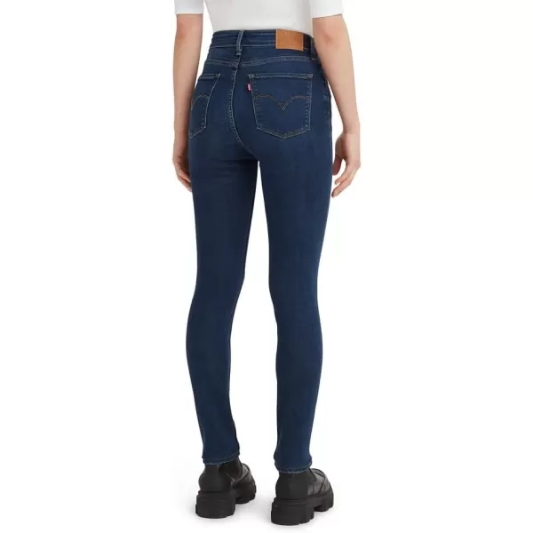 Levis Womens Premium 721 High Rise Skinny Jeans Also Available in PlusStandard Dark Indigo Worn in