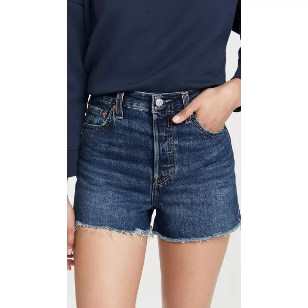 Levis Womens Premium Ribcage ShortsStandard Noe Five Waterless