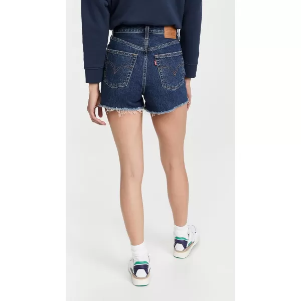 Levis Womens Premium Ribcage ShortsStandard Noe Five Waterless