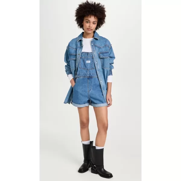 Levis Womens Premium Vintage ShortallFoolish Love