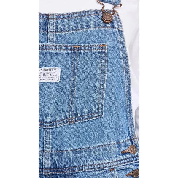 Levis Womens Premium Vintage ShortallFoolish Love