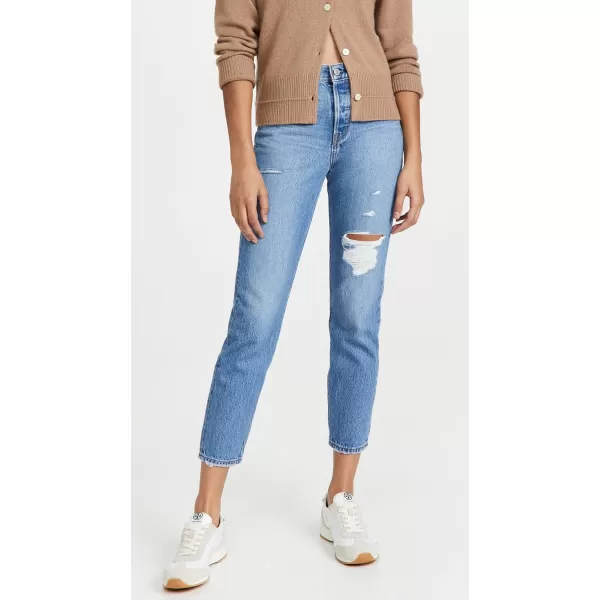 Levis Womens Premium Wedgie Icon Fit JeansAthens Asleep