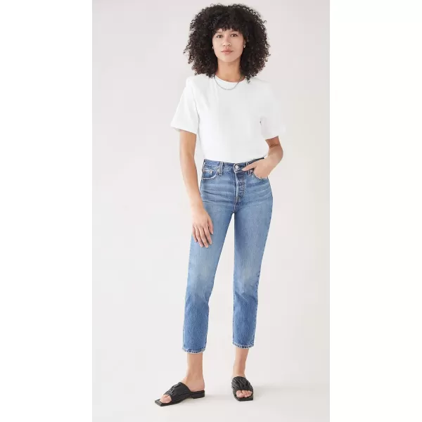 Levis Womens Premium Wedgie Icon Fit JeansAthens Shut It Waterless