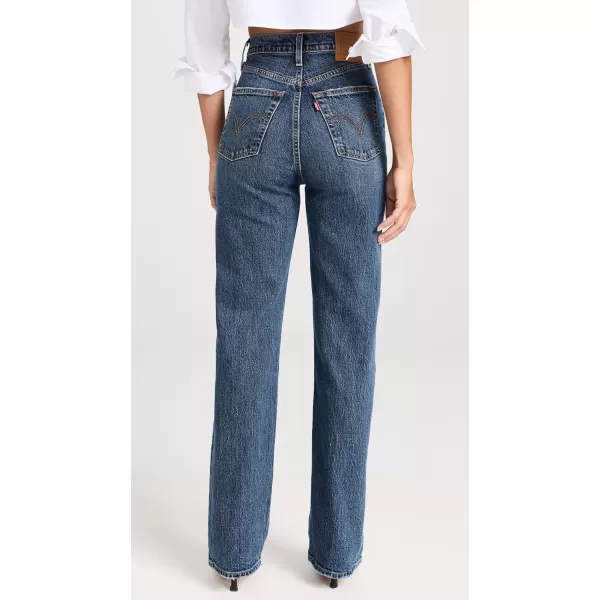 Levis Womens Ribcage Full Length JeansValley View