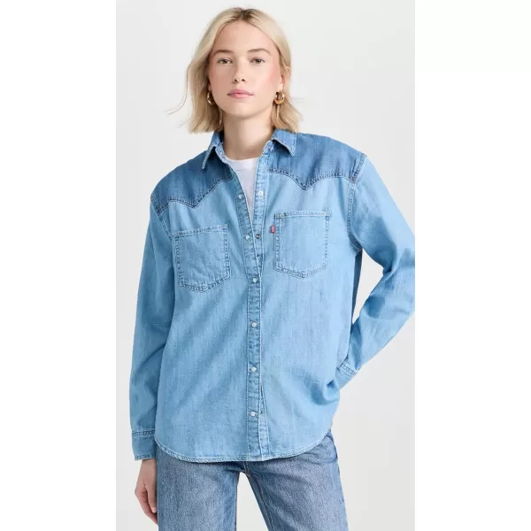 Levis Womens Teodora Western ShirtOff to the Ranch 2