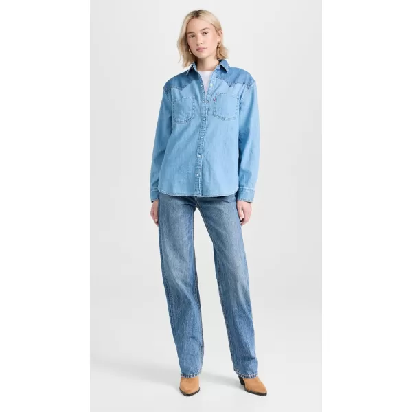 Levis Womens Teodora Western ShirtOff to the Ranch 2