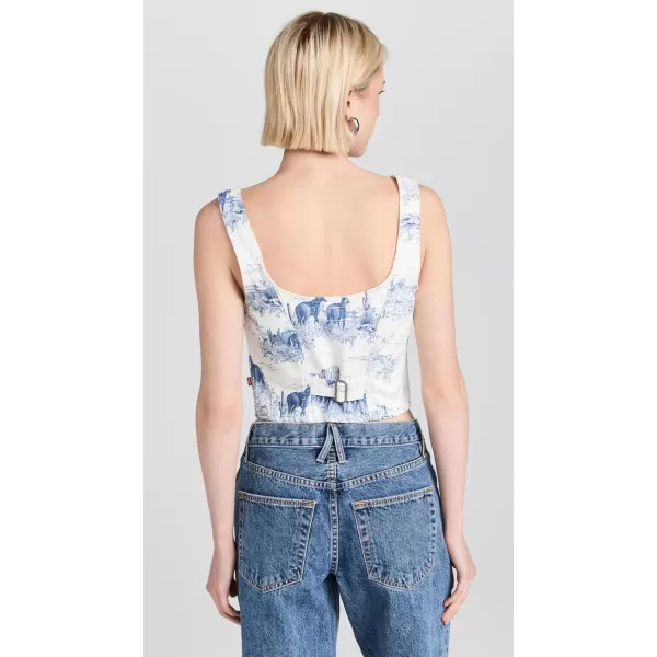 Levis womens Alani CorsetWestern Toile Corset