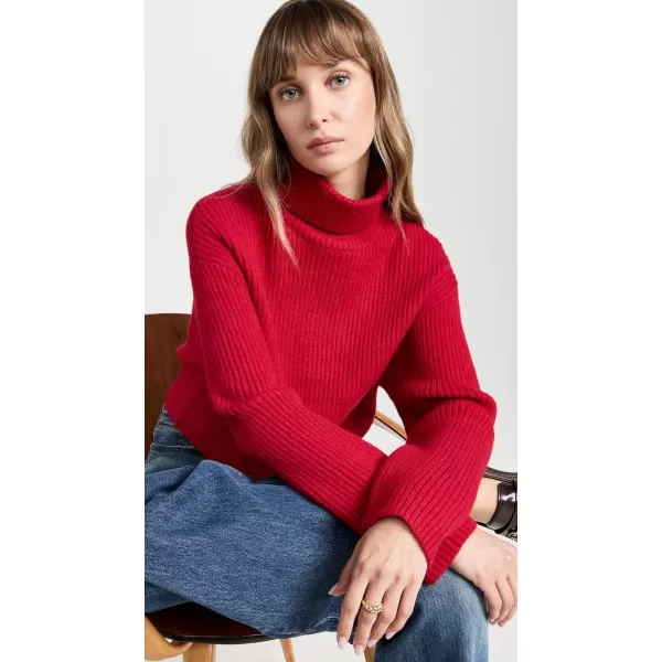 Line  Dot Womens Scarlet SweaterScarlet