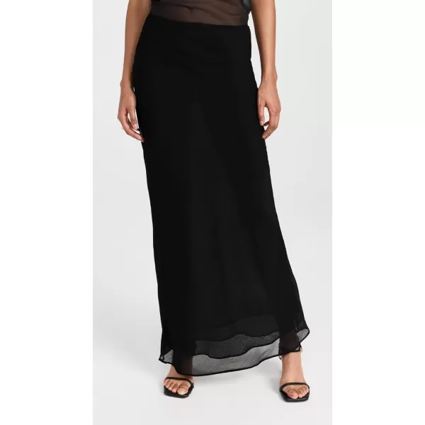 Lioness Womens Devon Maxi SkirtLicorice