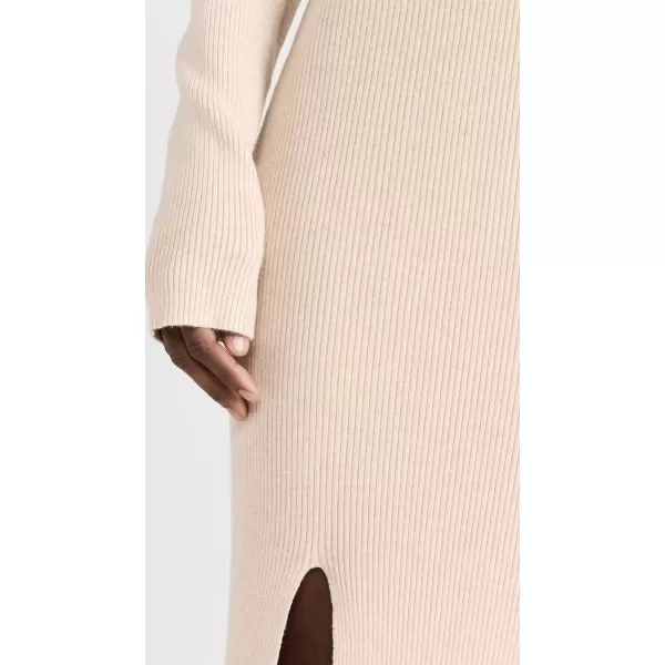 Lioness Womens Opulence Maxi Sweater DressBeige