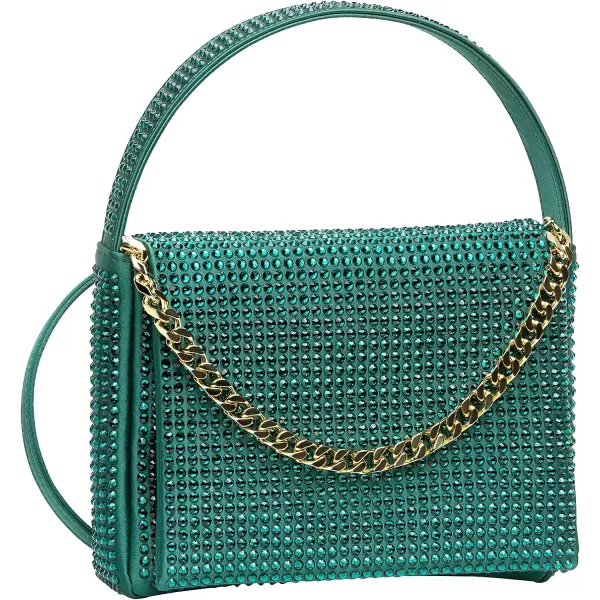 Liselle Kiss Womens Taylor BagEmerald Crystal