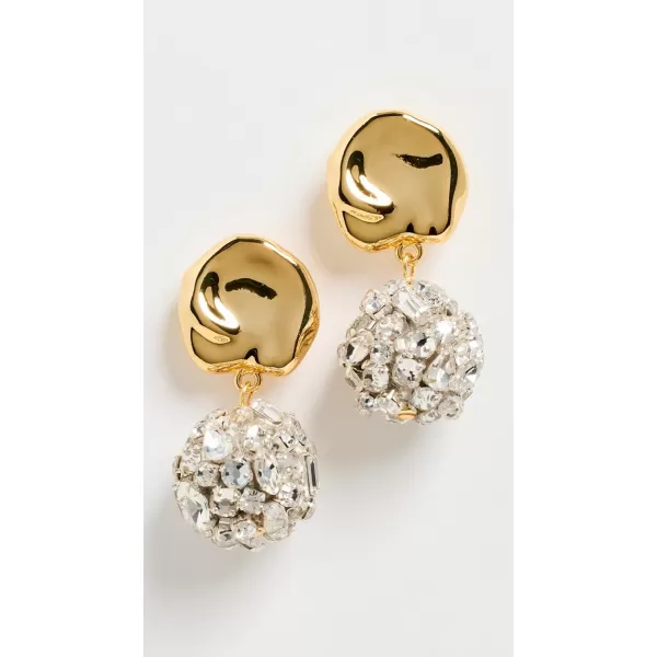 Lizzie Fortunato Womens Meteor Shower EarringsGold