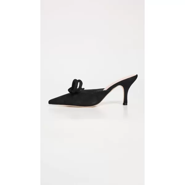 Loeffler Randall Womens Amyra Bow Heeled MulesBlack