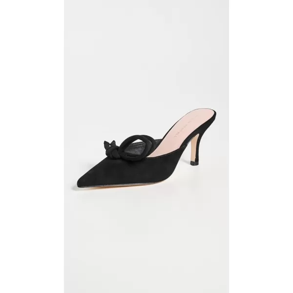 Loeffler Randall Womens Amyra Bow Heeled MulesBlack