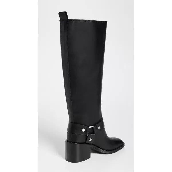 Loeffler Randall Womens Audrey Engineer Tall BootsBlack