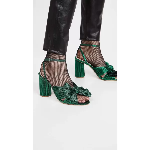 Loeffler Randall Womens Camelliaplfa Heeled SandalEmerald