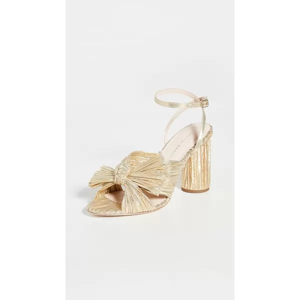 Loeffler Randall Womens Camelliaplfa Heeled SandalGold