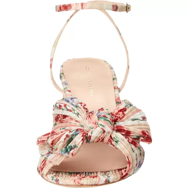 Loeffler Randall Womens Camelliaplfa Heeled SandalPink Painterly Floral