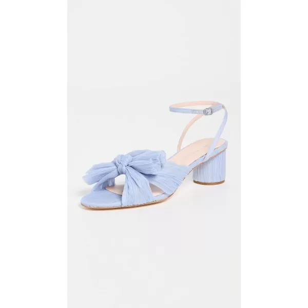 Loeffler Randall Womens Dahlia Pleated Bow HeelsBlue