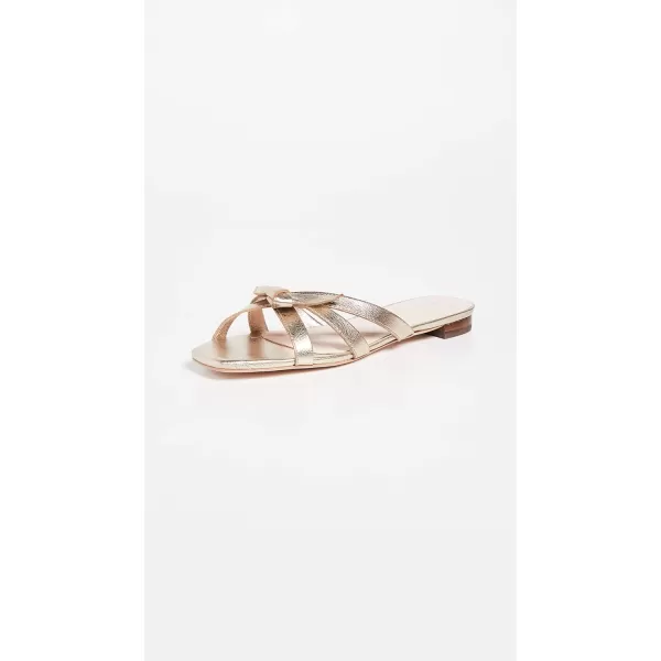 Loeffler Randall Womens EvelineMGT Flat SandalChampagne