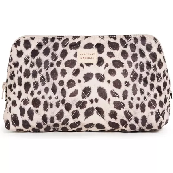 Loeffler Randall Womens Frances Cosmetic Pouch Leopard Print One SizeLoeffler Randall Womens Frances Cosmetic Pouch Leopard Print One Size