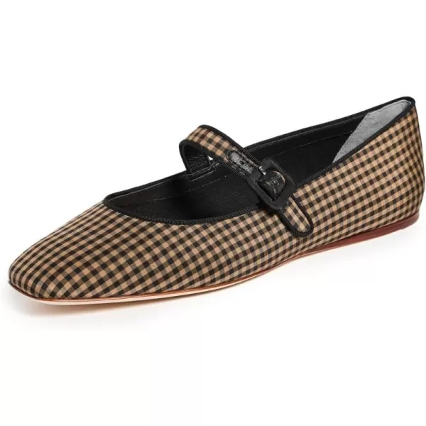 Loeffler Randall Womens Ginger Mary Jane FlatsBlackBrownBlack