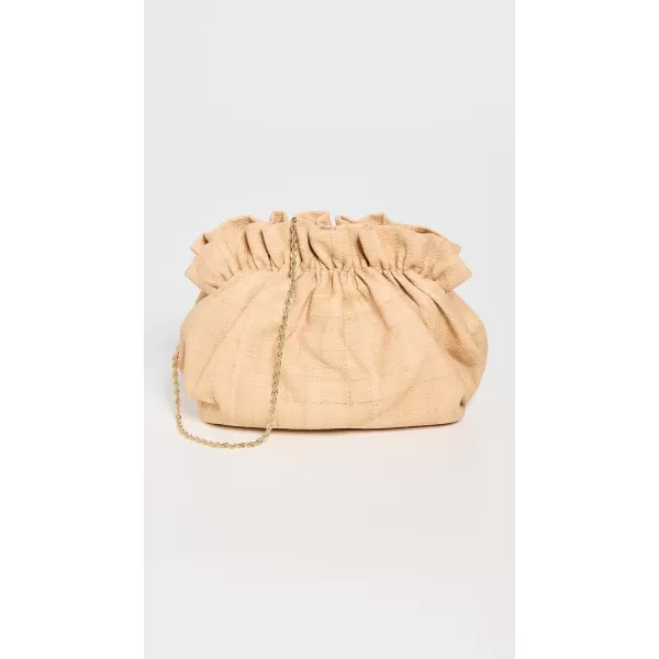 Loeffler Randall Womens Mini Cinch ClutchNatural