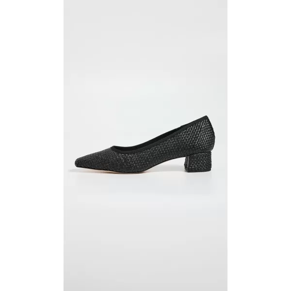 Loeffler Randall Womens Nerine Square Toe Midheel PumpsBlack