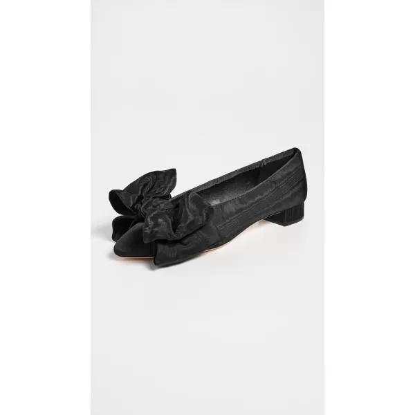 Loeffler Randall Womens Noa Bow FlatsBlack