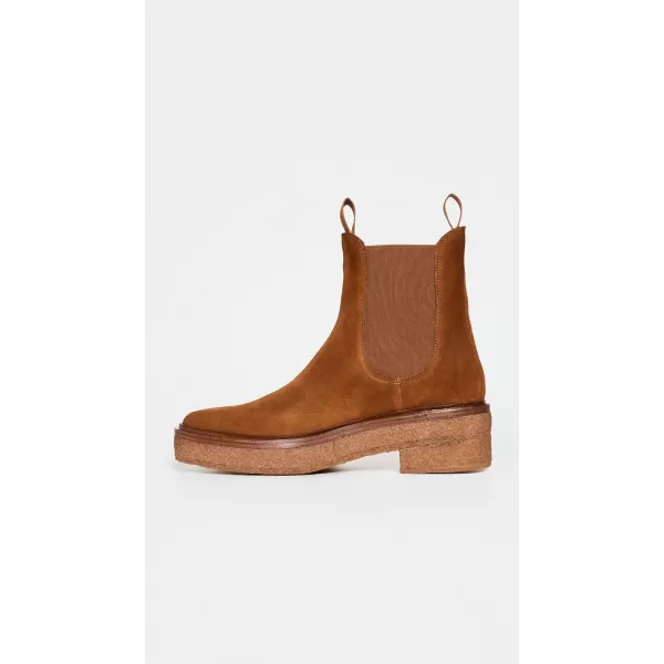 Loeffler Randall Womens Raquel Cacao PullOn BootsCacao