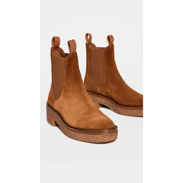 Loeffler Randall Womens Raquel Cacao PullOn BootsCacao