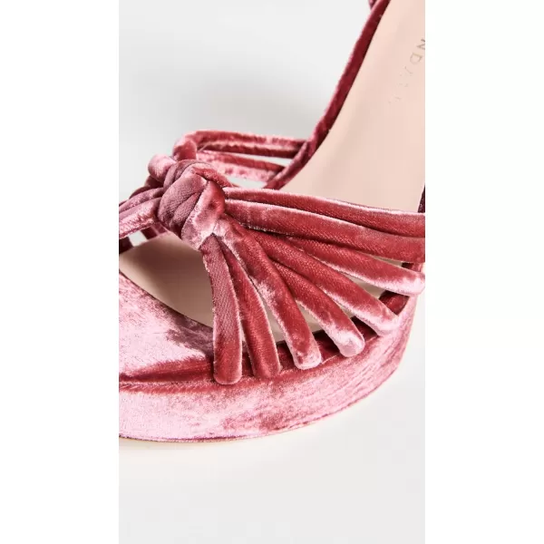 Loeffler Randall Womens Rivka Knot Platform SandalsTea Rose