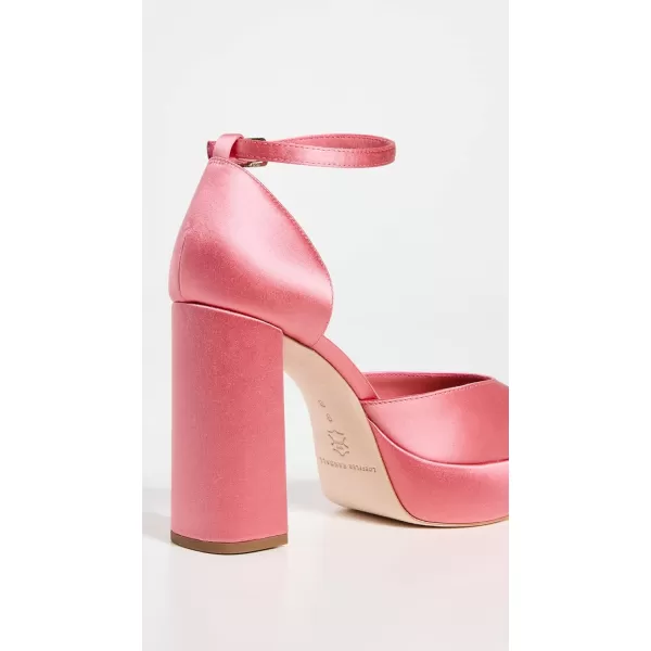 Loeffler Randall Womens Selina Closed Toe Ankle Strap PlatformsBubblegum