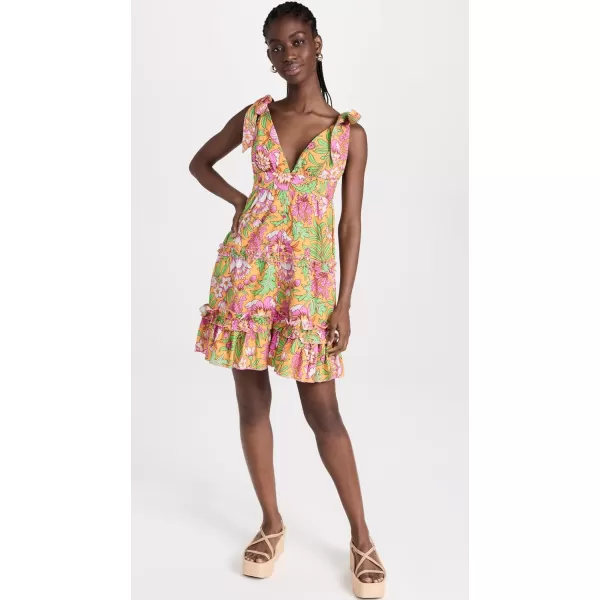 Love The Label Womens Madelyn DressBetty Yellow Print