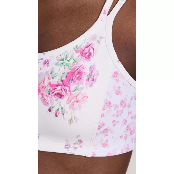 LoveShackFancy Womens Aiden BraWisteria Mix