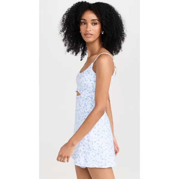 LoveShackFancy Womens Astoria DressBlue Side Walk